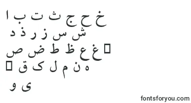 BLotusBold font – arabic Fonts